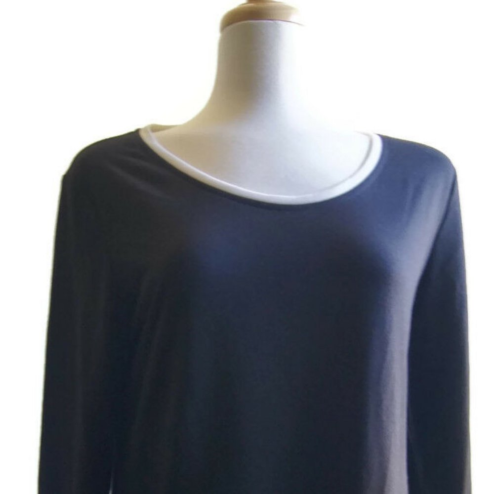 Song & Sung By Design Today's Women's Dress Size XL NWT Black White Long Sleeves